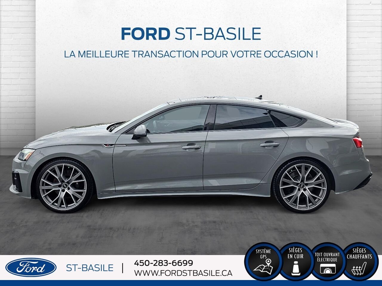 2022 AUDI S5 Grey Saint-Basile-le-Grand - photo #2