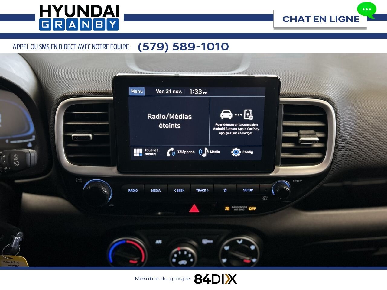Hyundai Venue 2023 Gris Granby - photo #15