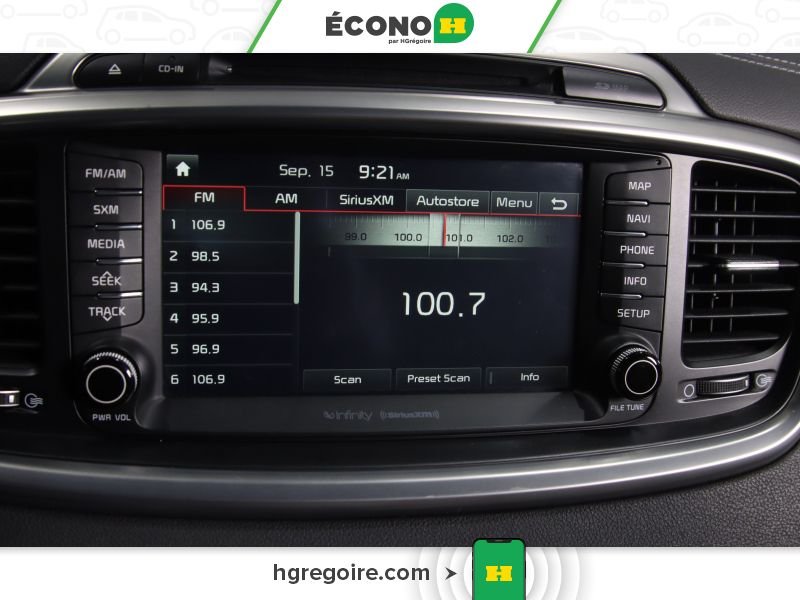 Kia Sorento 821931 | 3.3L SX AWD CUIR TOIT MAGS 7 PASSAGERS 2016 Blanc Laval - photo #9