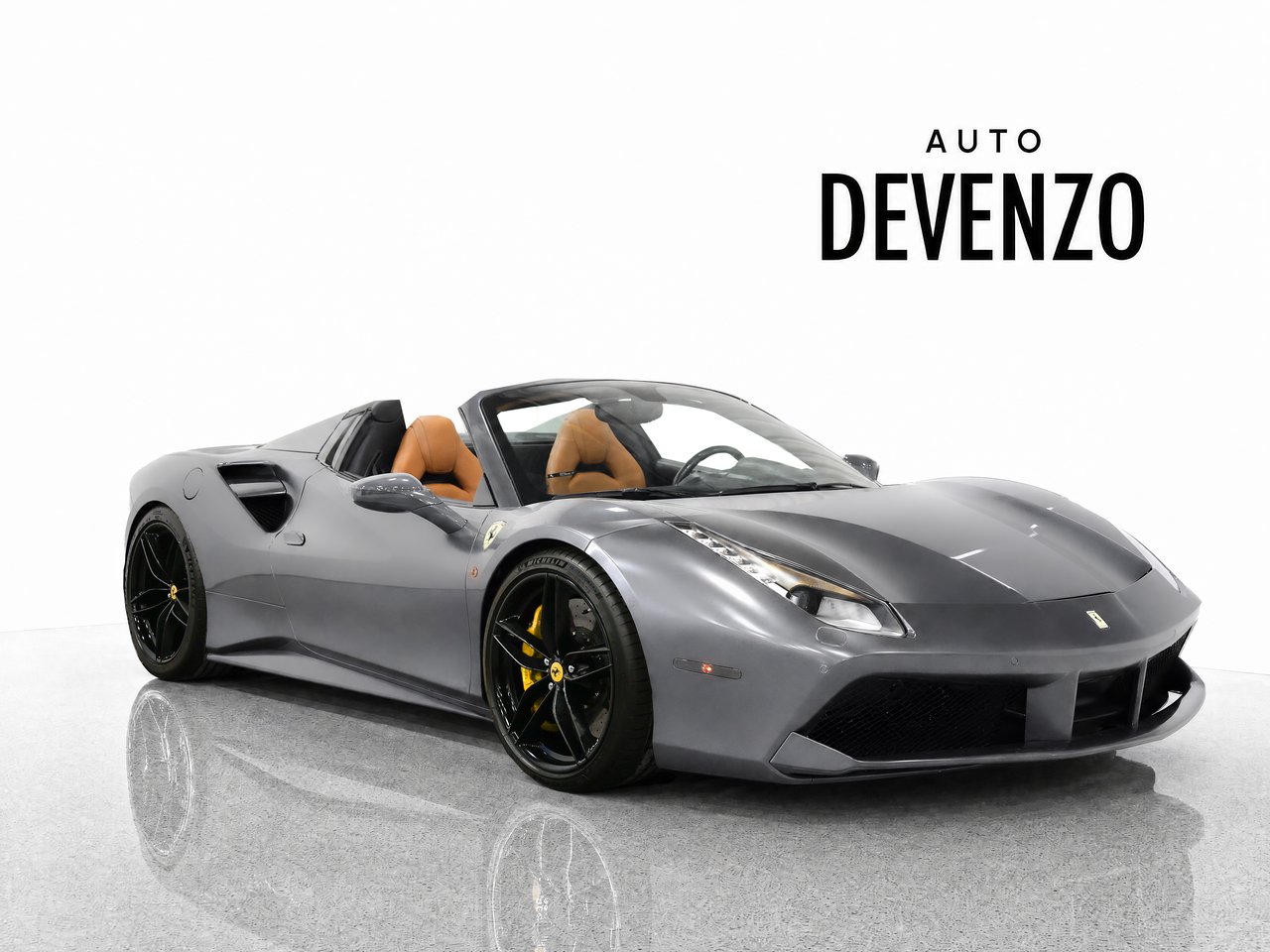 Ferrari 488 2017 Gris Saint-Eustache - photo #0