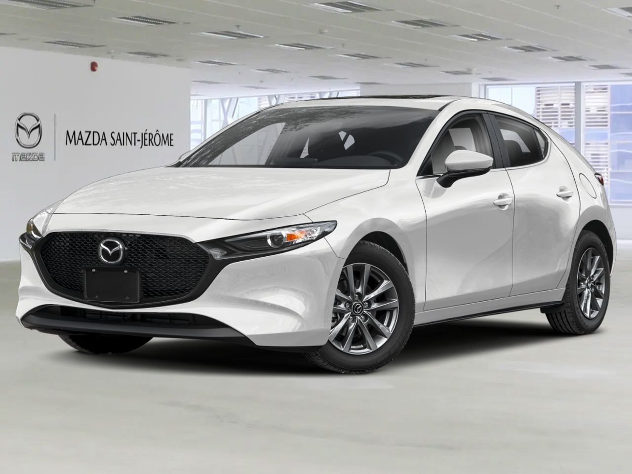 2026 MAZDA MAZDA3 SPORT GS GS TI i-ACTIV BA White Saint-Jérôme - photo #0