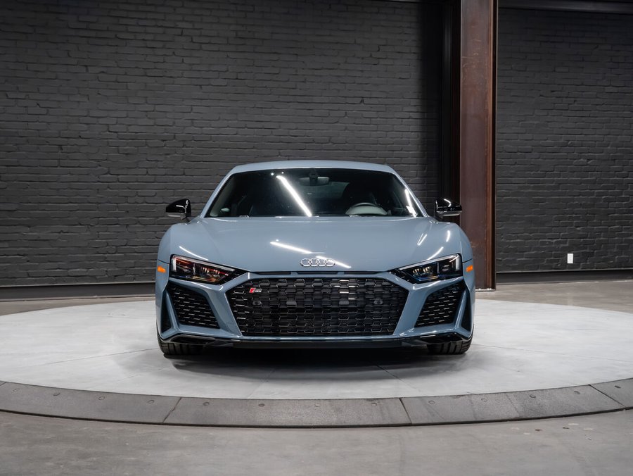2023 Audi R8 Coupe V10 performance | Full Front PPF | RWD | Clean Carfax Grey