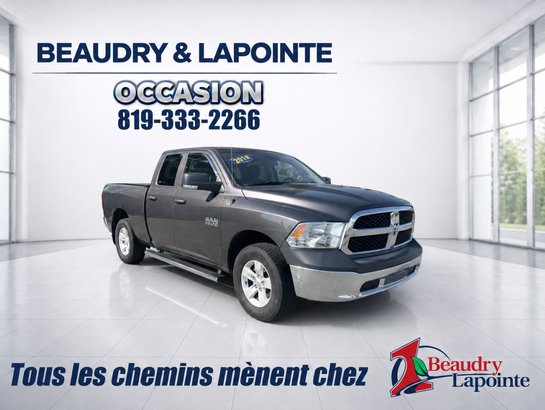 RAM 1500 Cabine quad 4RM, 140,5 po ST 2014 Gris