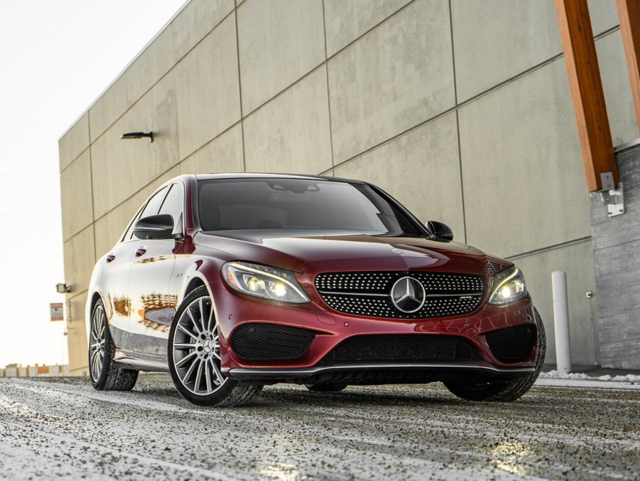 2017 Mercedes-Benz C-Class 2017 Red