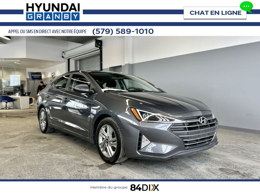 Hyundai Elantra Preferred 2020 Gris