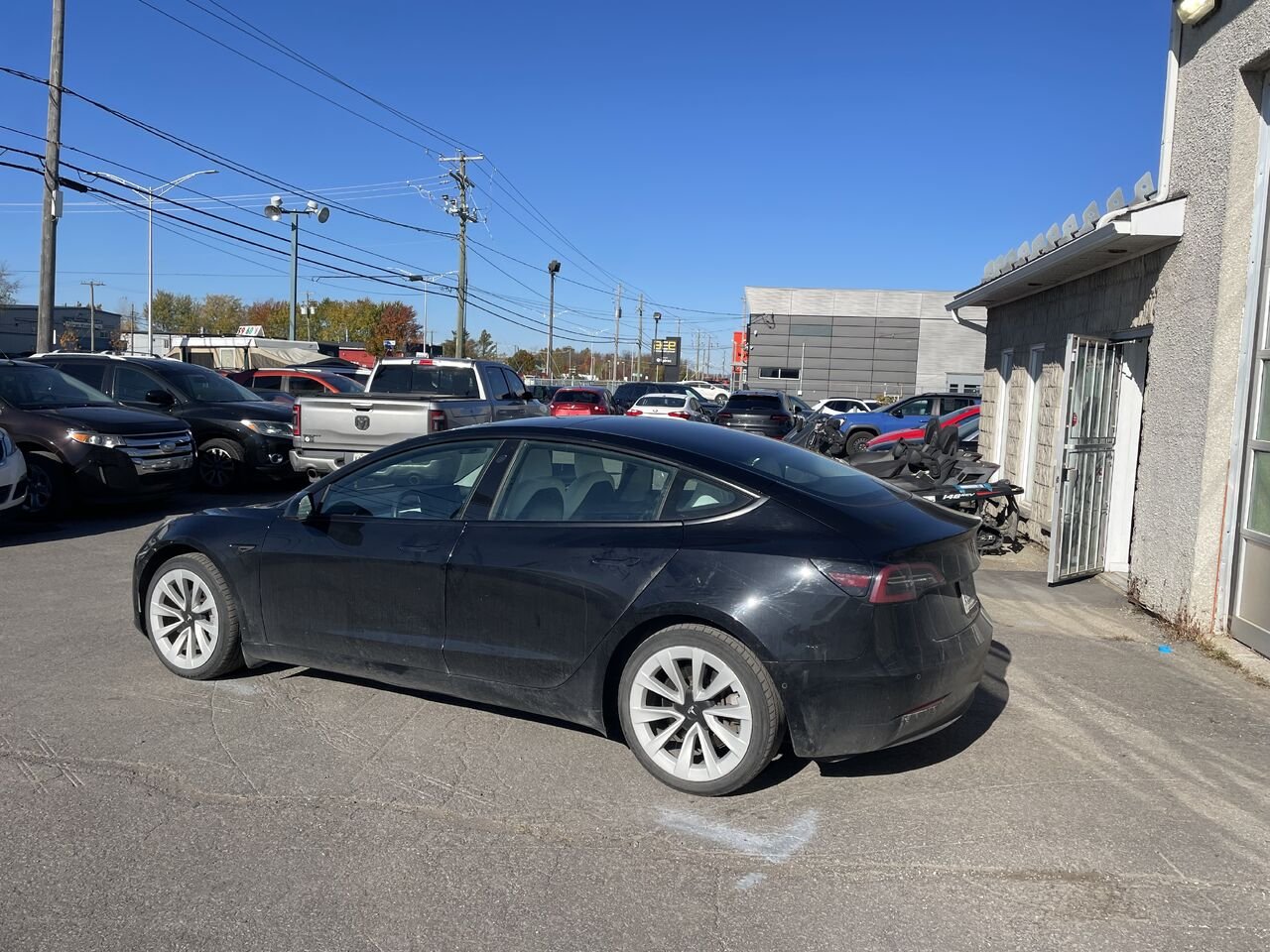 Tesla Model 3 2021 Noir Longueuil, - photo #1