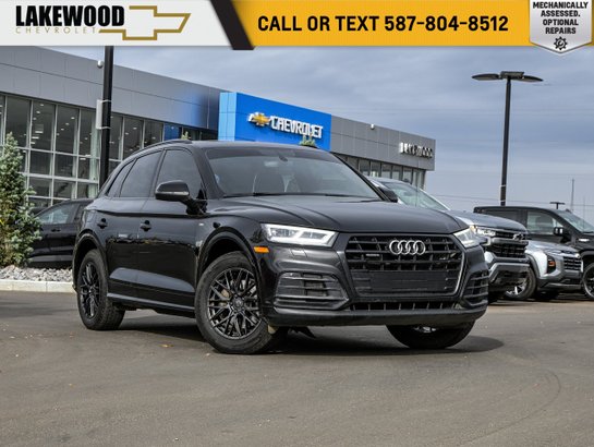 2019 Audi Q5 Progressiv S-Line Quattro 2.0T | Panoramic Sunroof Black