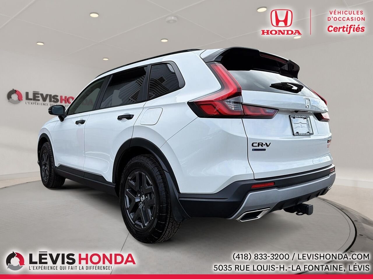 2026 Honda CR-V Trailsport Hybride TrailSport TI White Lévis - photo #10
