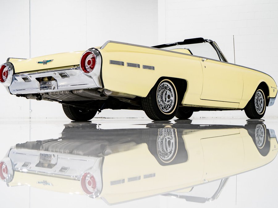 Ford Thunderbird 1962 1962 Jaune