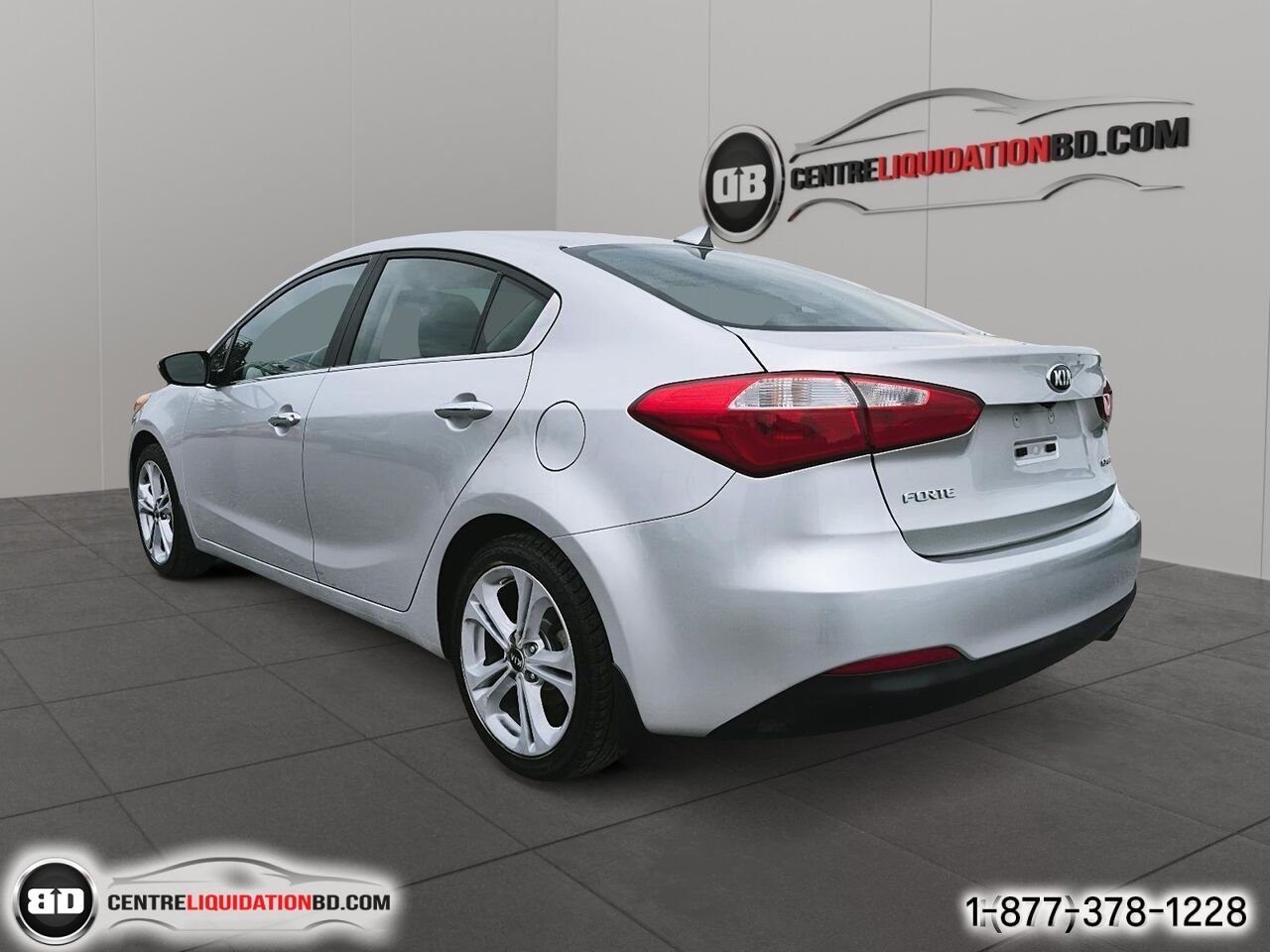 2015 Kia Forte Berline 4 portes, boîte manuelle, EX | BD0329 Silver Granby - photo #6