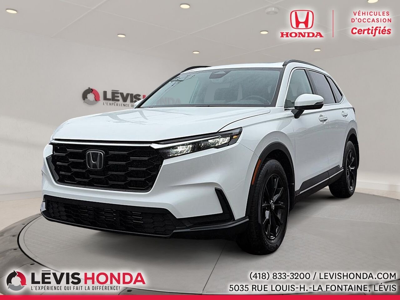 2023 Honda CR-V Sport AWD Sport Traction Intégrale White Lévis - photo #0