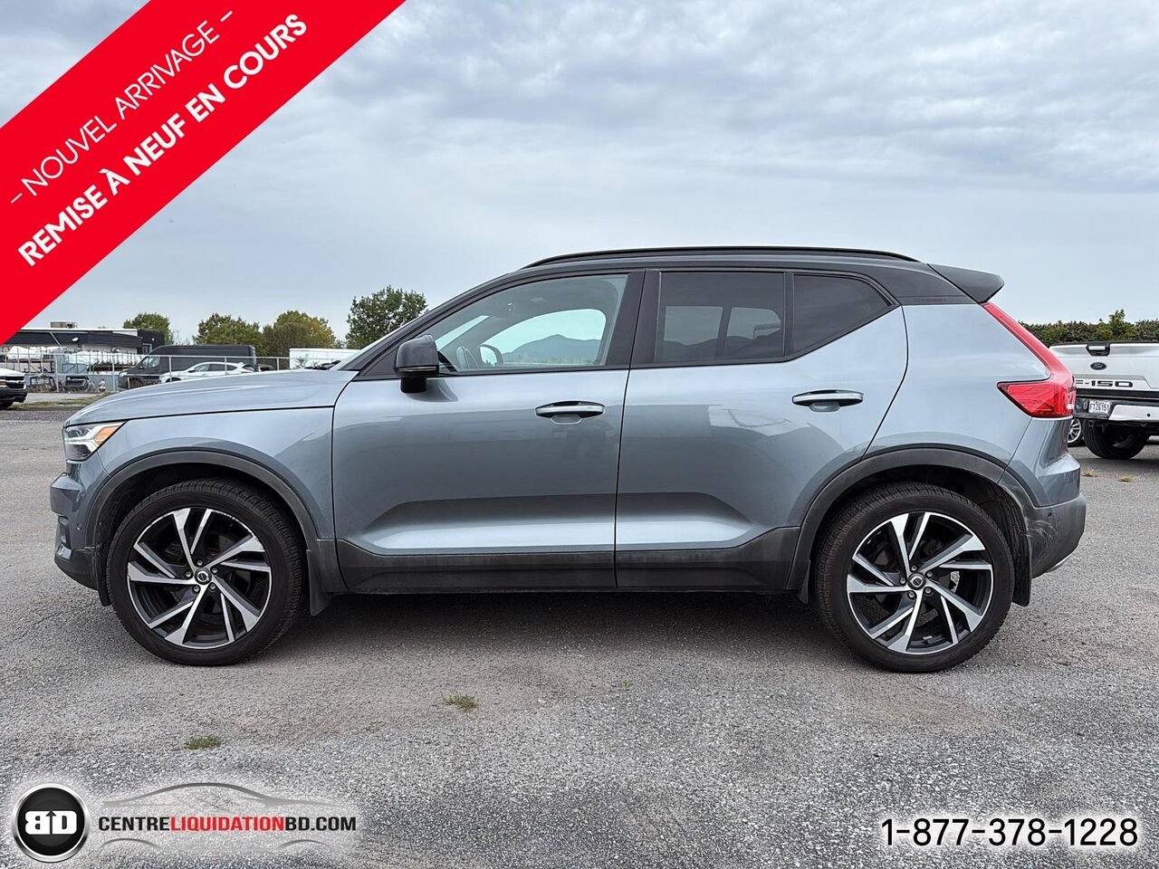 Volvo XC40 T5 R-Design TI | BD0400 2019 Gris Granby - photo #10