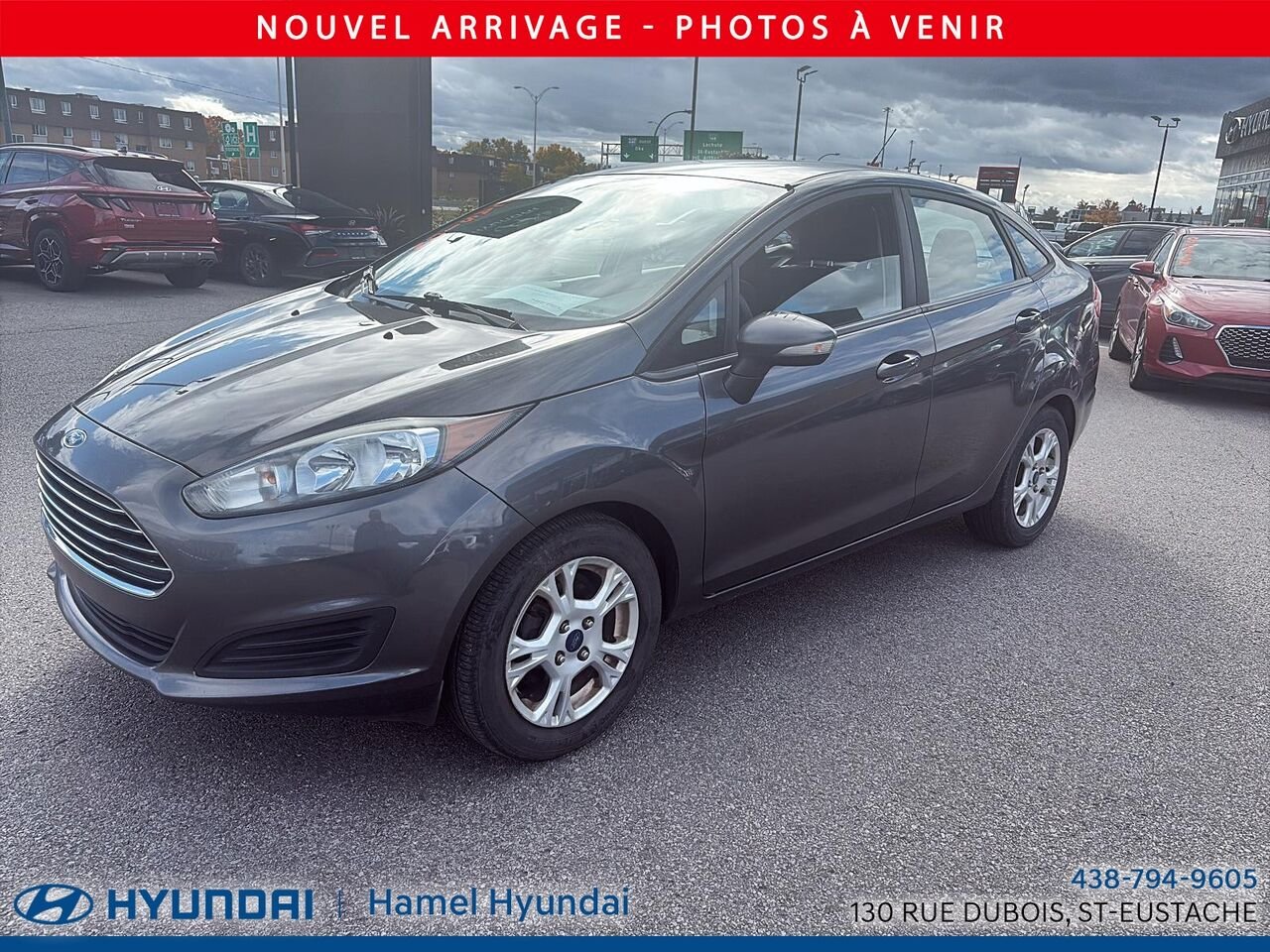 2015 Ford Fiesta Grey Saint-Eustache - photo #2