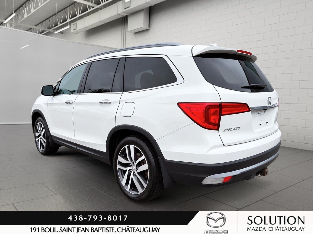 Honda Pilot JAMAIS ACCIDENTÉ / AWD (4X4) / 7 PLACES 2017 Blanc Châteauguay - photo #2