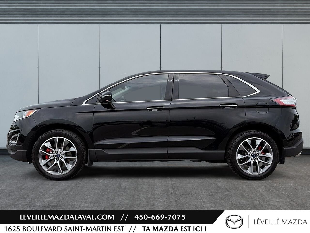 2017 Ford Edge 4 portes Titanium, Traction intégrale Black Laval - photo #8