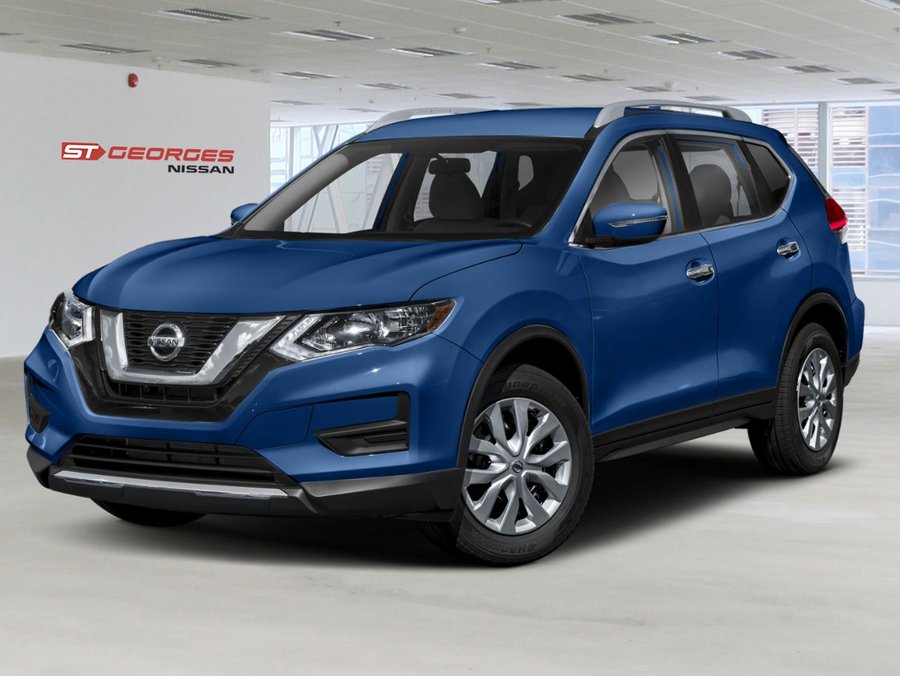 Nissan Rogue Traction avant 4 portes SV 2017 Bleu