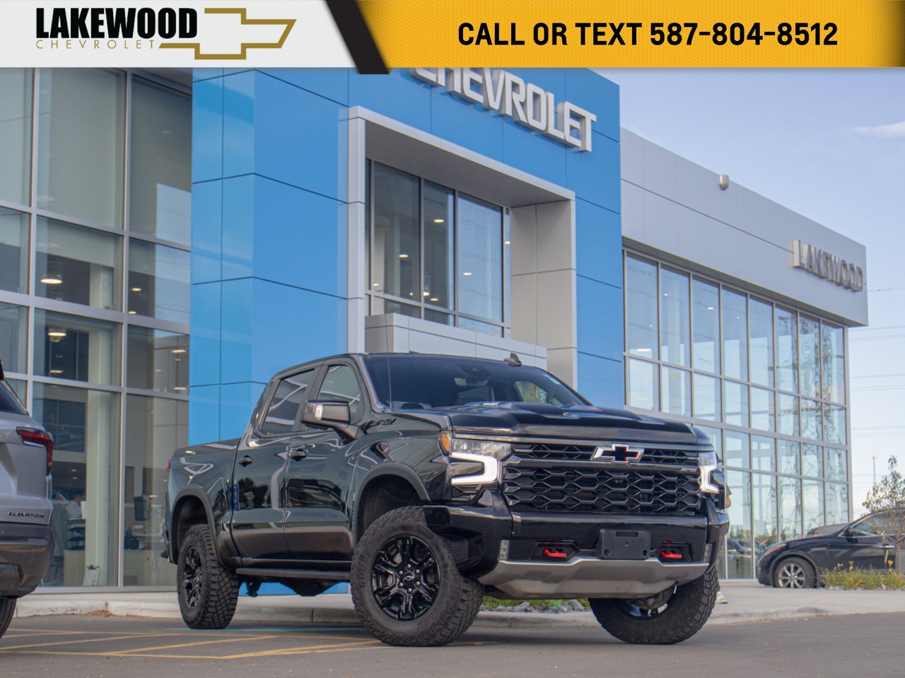 2024 Chevrolet Silverado 1500 4WD Crew Cab 147 ZR2 Black Sherwood Park - photo #0