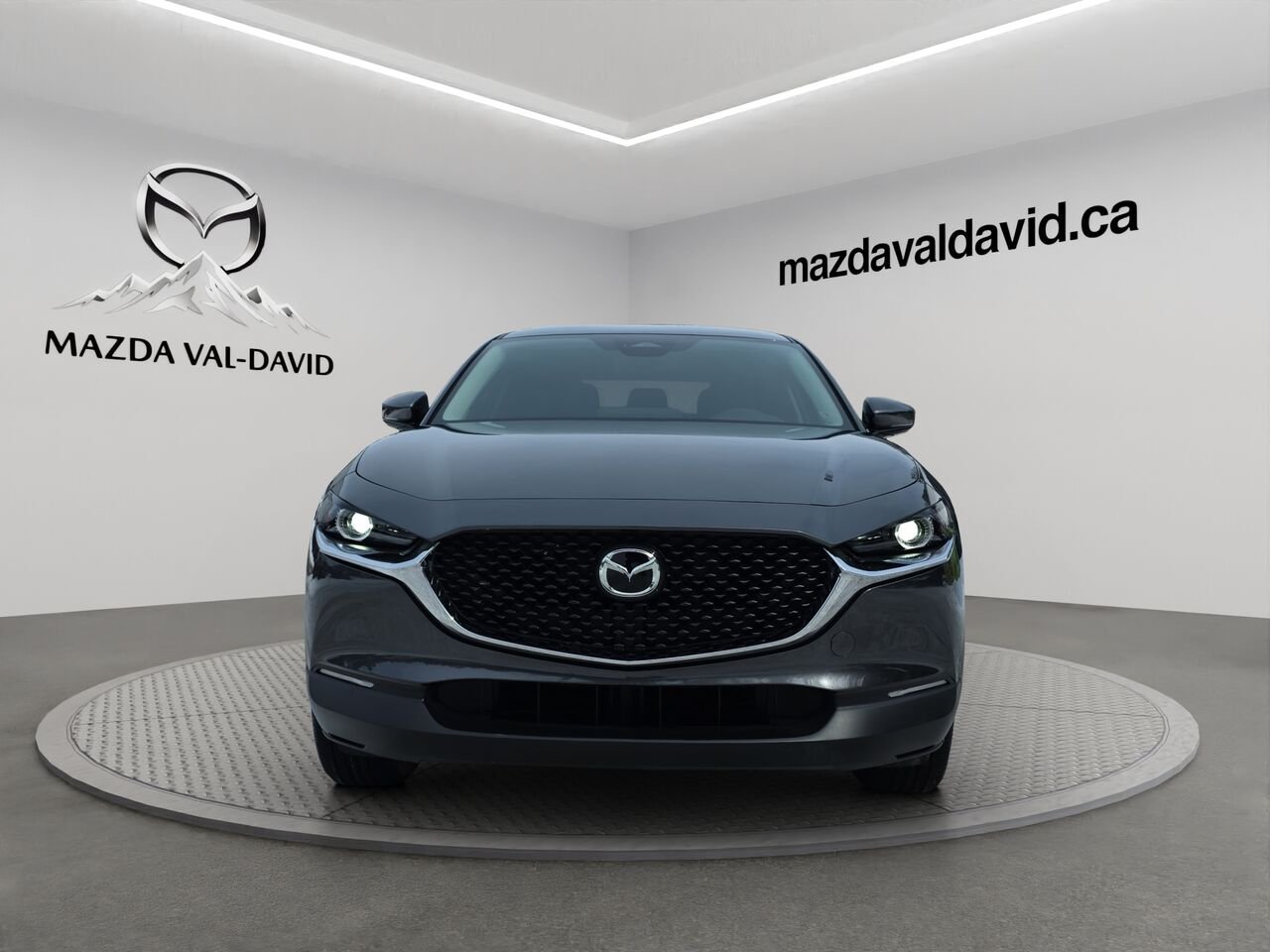 2026 Mazda CX-30 Gs, awd, sièges, volant et rétroviseurs chauffants Machine Grey Metallic Val-David - photo #2