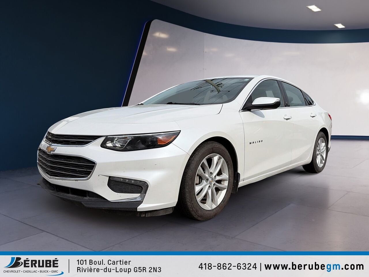 2016 CHEVROLET MALIBU LT lt White Rivière-du-Loup - photo #0