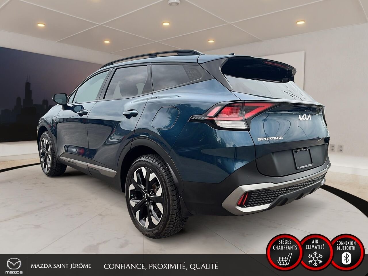2023 Kia Sportage Blue Ste-Agathe des Monts - photo #9