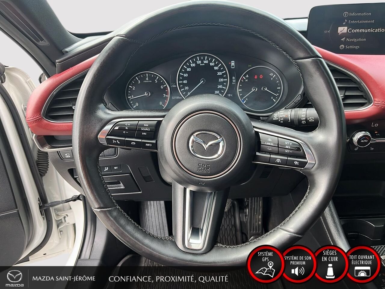 2025 Mazda Mazda3 Sport White Ste-Agathe des Monts - photo #13