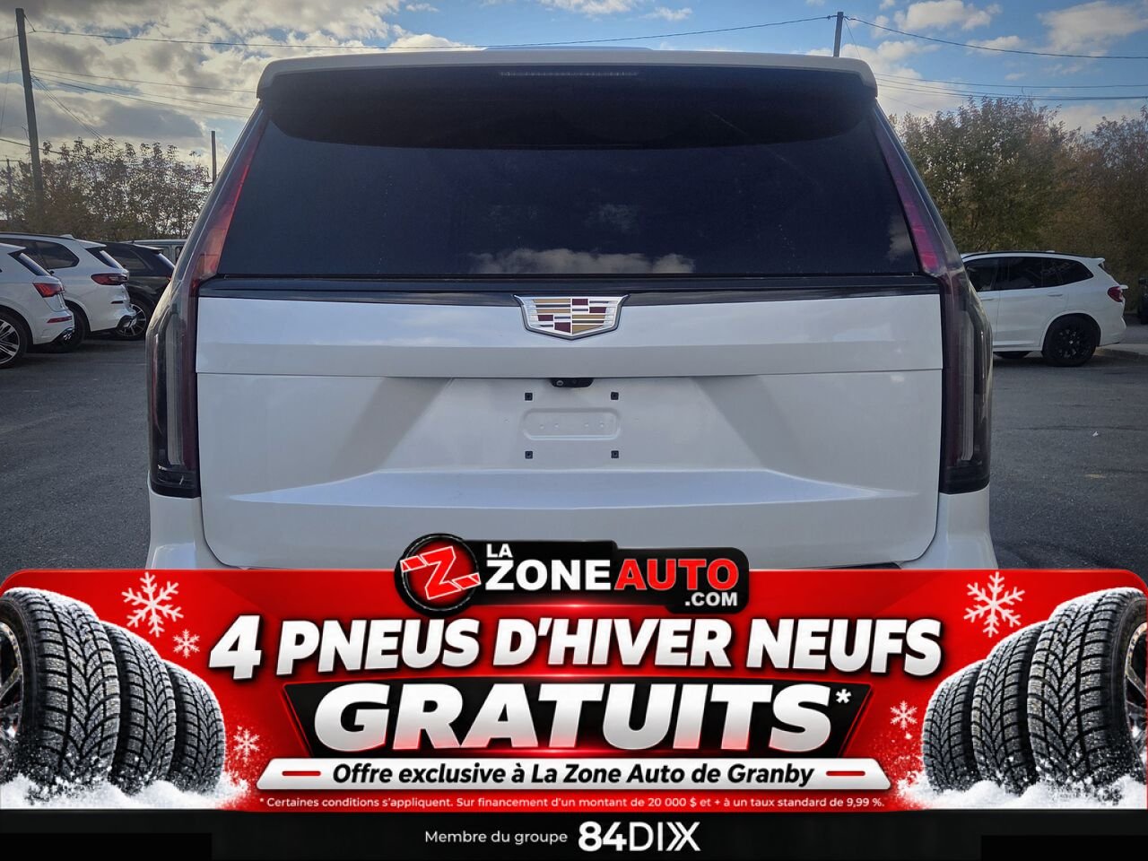 Cadillac Escalade Premium Luxury V8 2021 Blanc Granby - photo #5