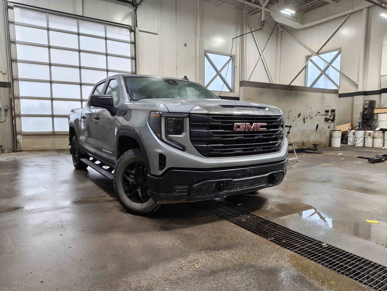2024 GMC Sierra 1500 4WD Crew Cab 147 Pro Grey Sherwood Park - photo #1