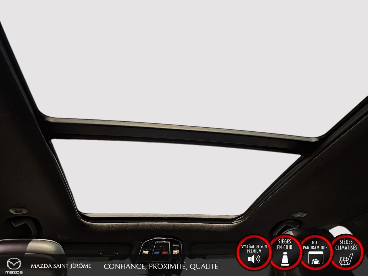 Jeep Grand Cherokee Overland | CUIR NAPPA | TOIT COMMANDVIEW 2 RANGÉES | SIÈGES VENTILÉS | 4X4 2023 Noir Saint-Jérôme - photo #17