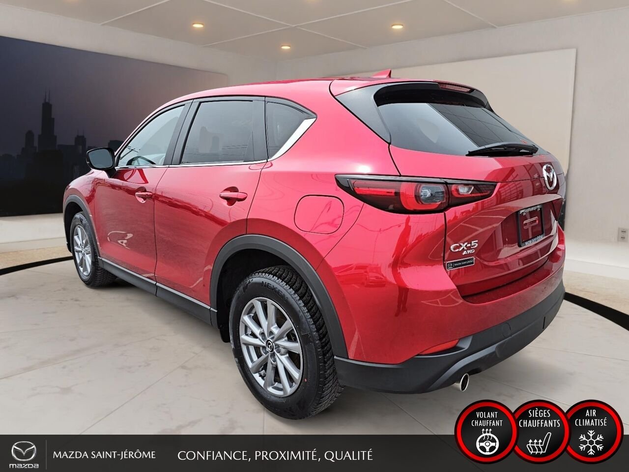 2025 Mazda CX-5 Red Sainte-Agathe-des-Monts - photo #9