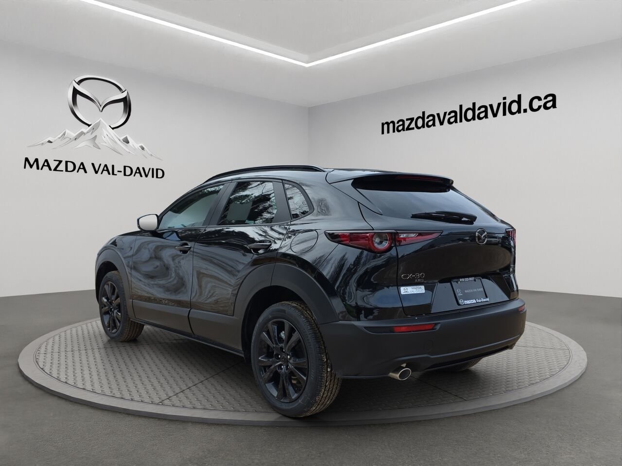 Mazda CX-30 Gs, awd, sièges, volant et rétroviseurs chauffants 2026 Noir de jais mica Val-David - photo #15