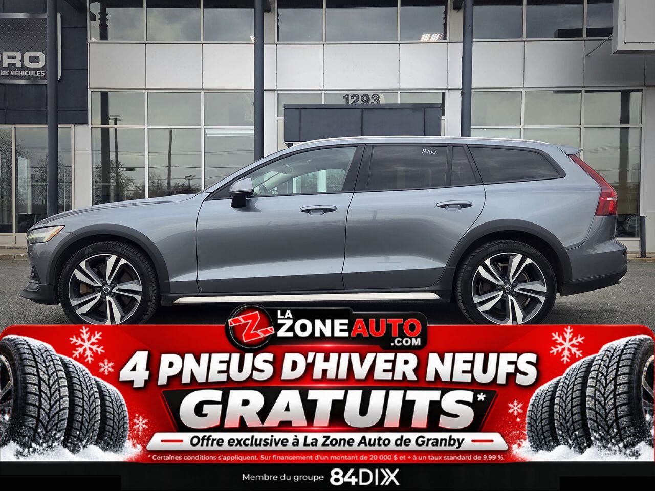 Volvo V60 Cross Country 2021 Gris Granby - photo #2