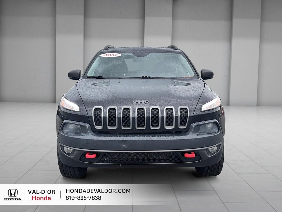 Jeep Cherokee Trailhawk 4 portes 4 roues motrices 2016 2016 Noir