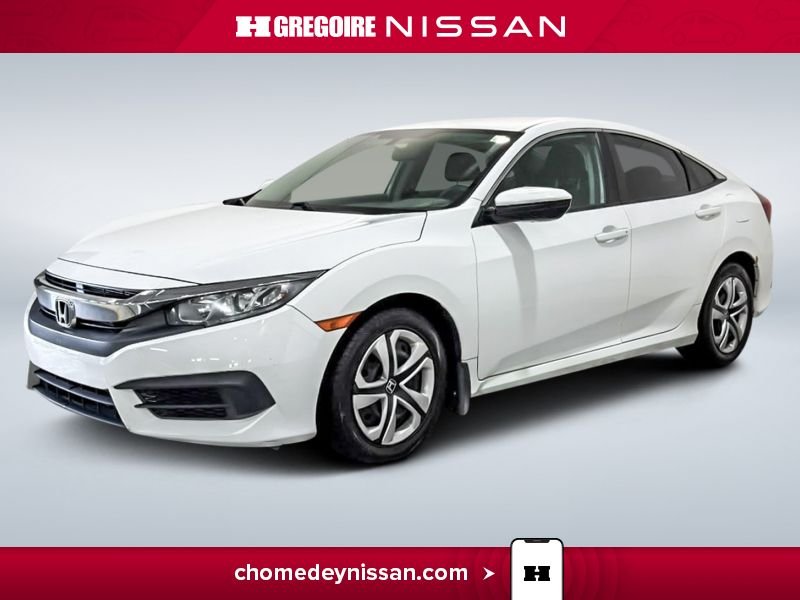 2017 Honda Civic LX * Caméra * Bluetooth * Cruise * White
