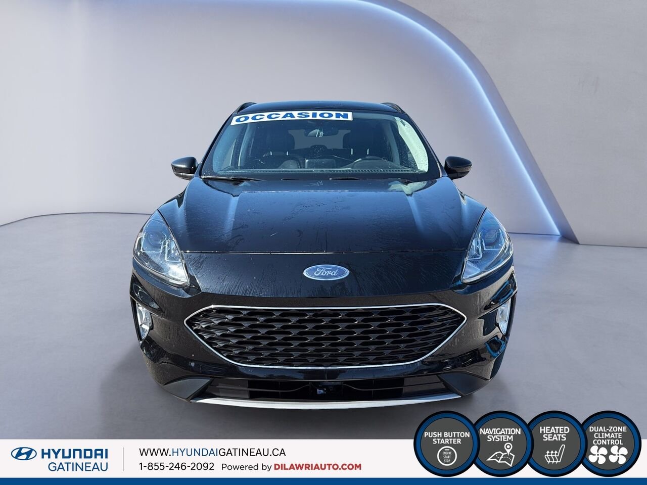 2022 Ford ESCAPE SEL Black Gatineau - photo #1