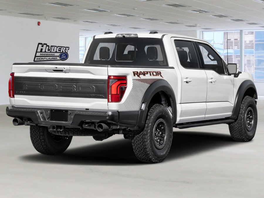 Ford F-150 Raptor SuperCrew 4RM caisse de 5,5 pi 2026 Blanc Oxford