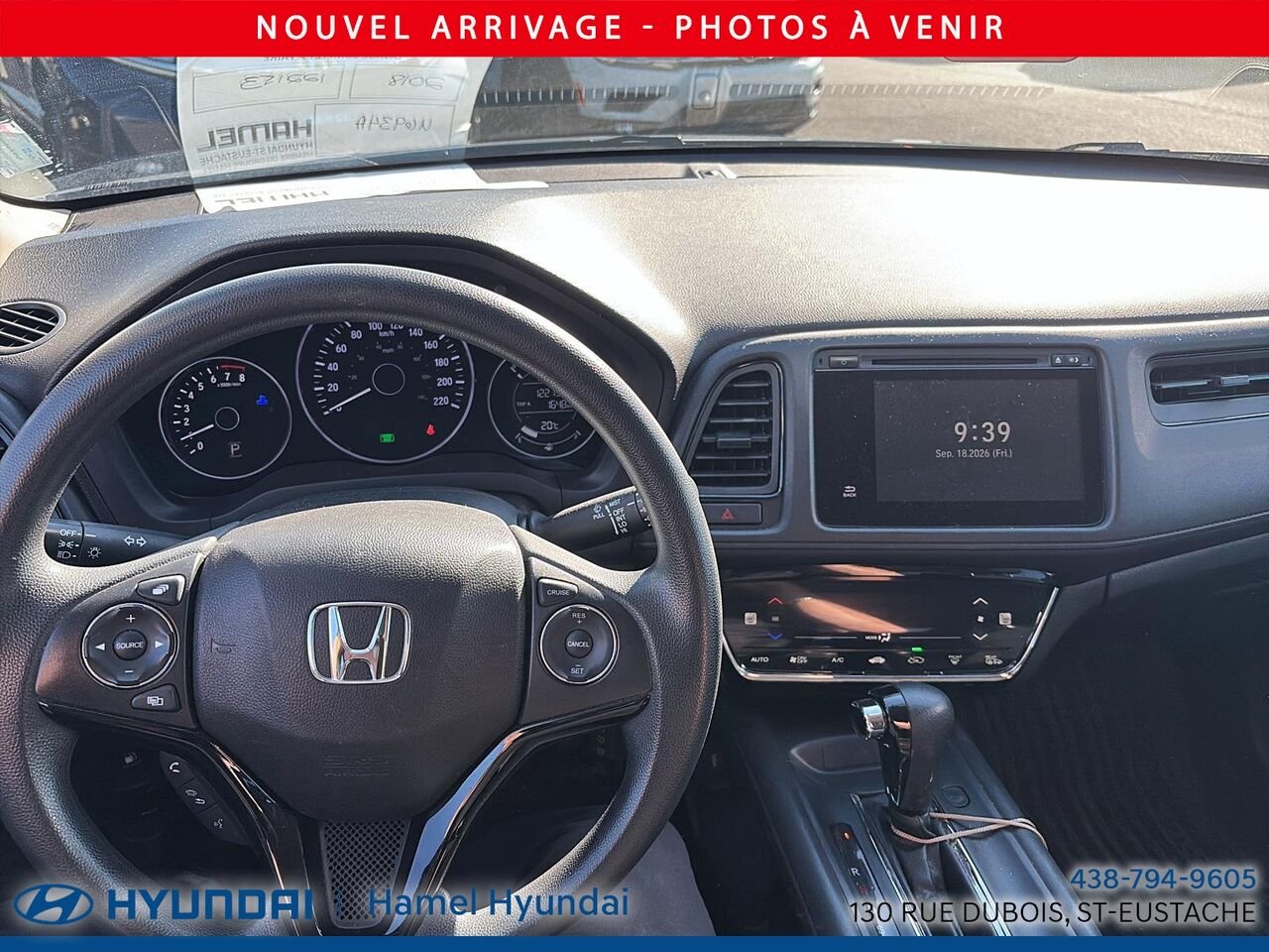 2018 Honda HR-V Black Saint-Eustache - photo #5