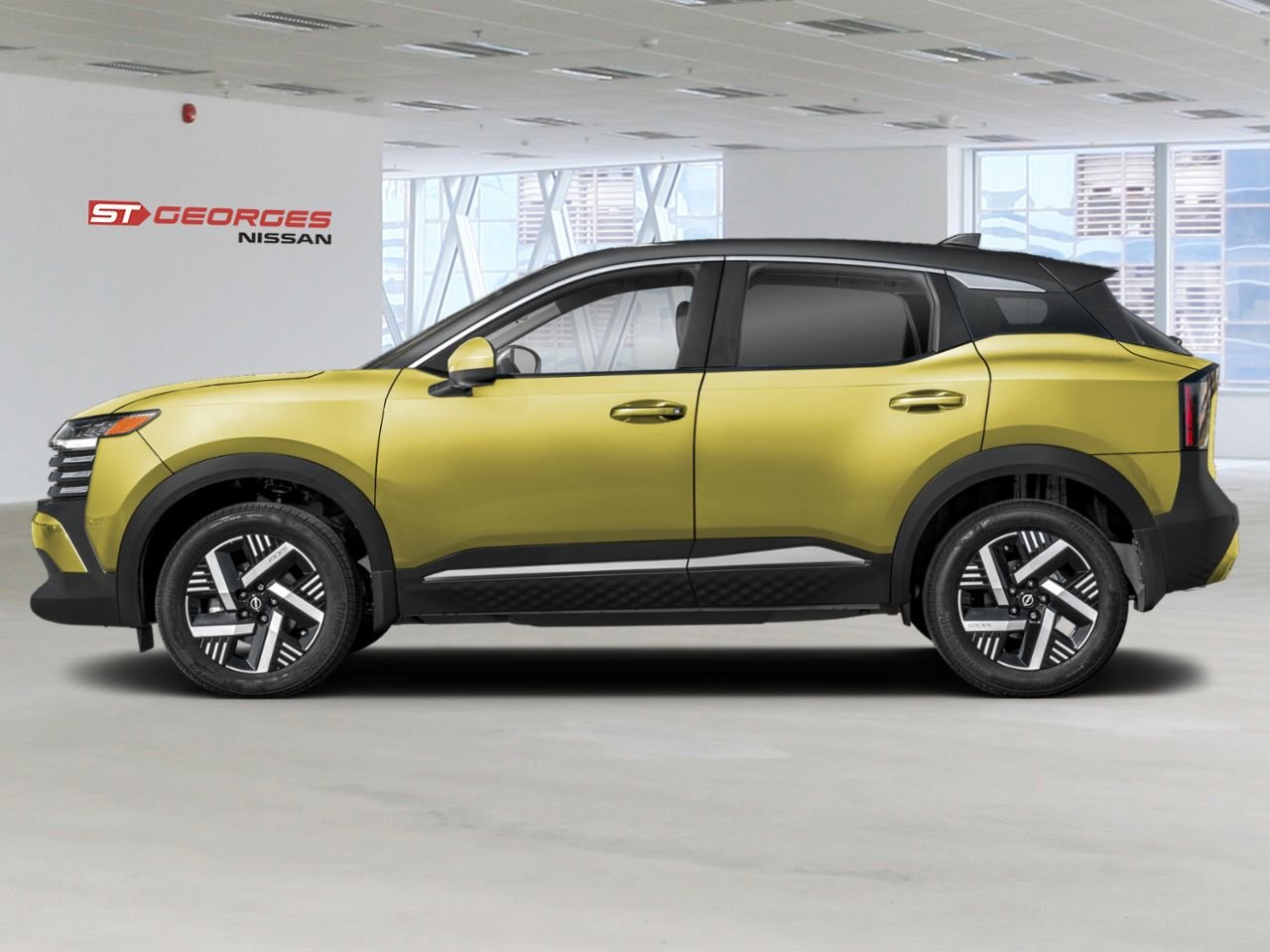 2026 NISSAN Kicks Yuzu Yellow Metallic/Super Black Saint-Georges - photo #2