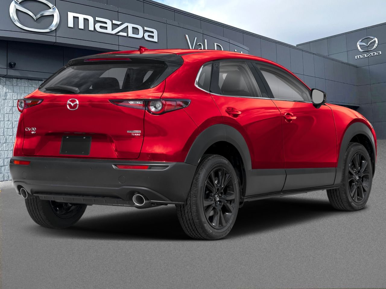 Mazda CX-30 GT TI avec moteur turbo 2026 Rouge vibrant cristal métallisé Val-David - photo #2