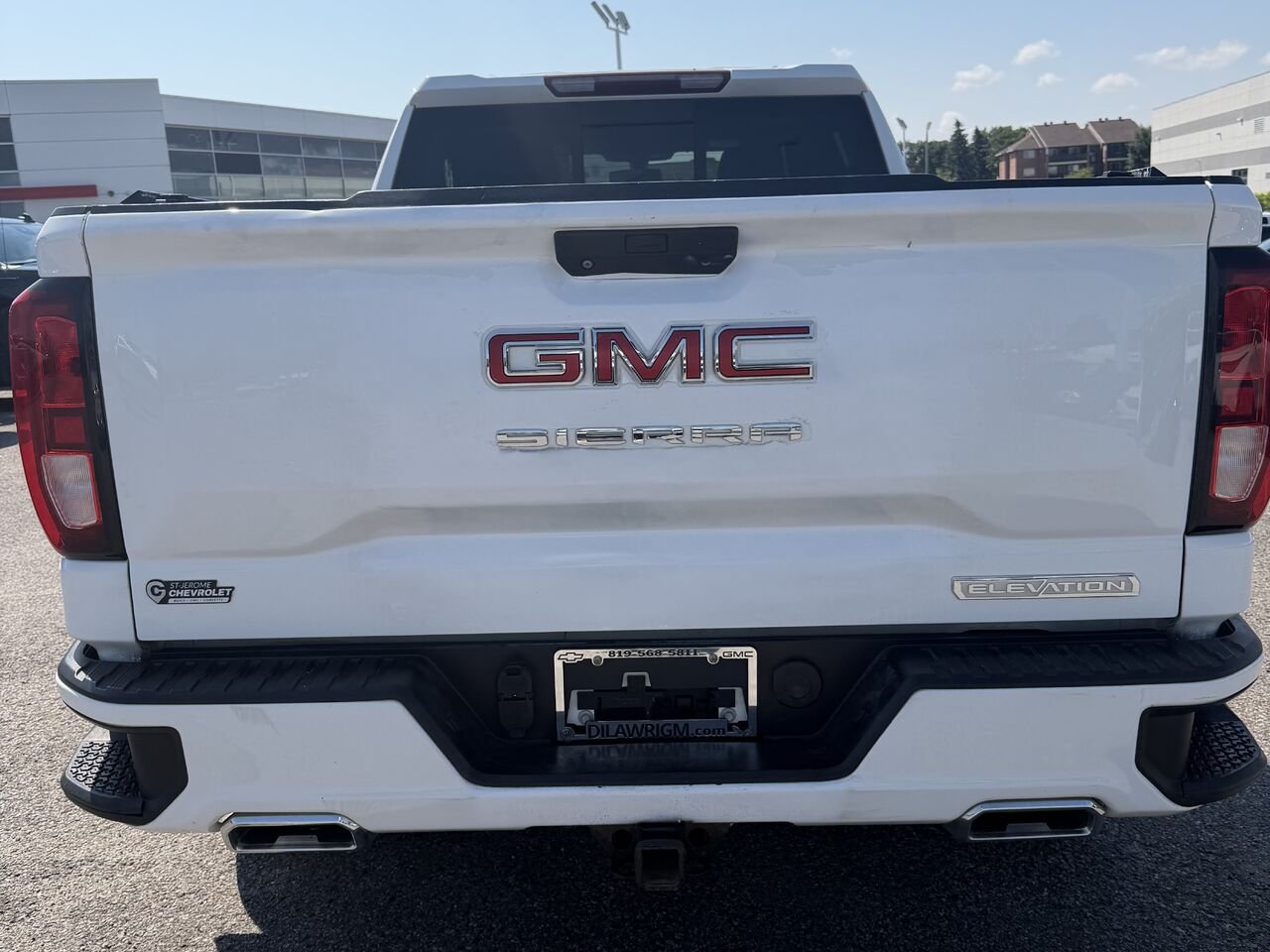 GMC SIERRA K1500 ELEVATION Elevation cabine multiplace 4RM 157 po 2021 Blanc Gatineau - photo #13