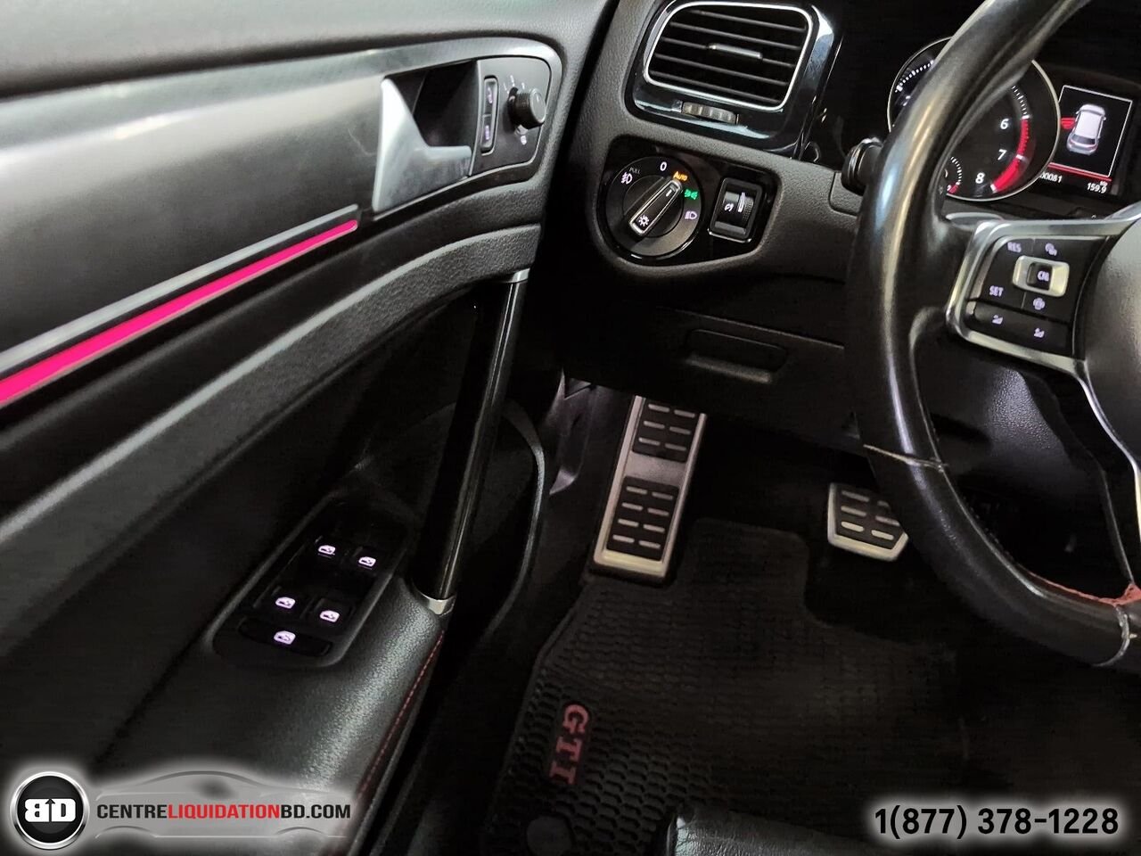 Volkswagen Golf GTI Autobahn transmission automatique | BD0380 2019 Noir Granby - photo #16
