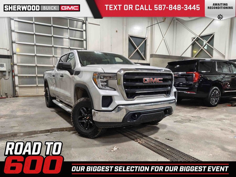 2021 GMC Sierra 1500 WT 1SA 5.3L X31 6'6 Box | Aftermarket Leveling Kit Grey