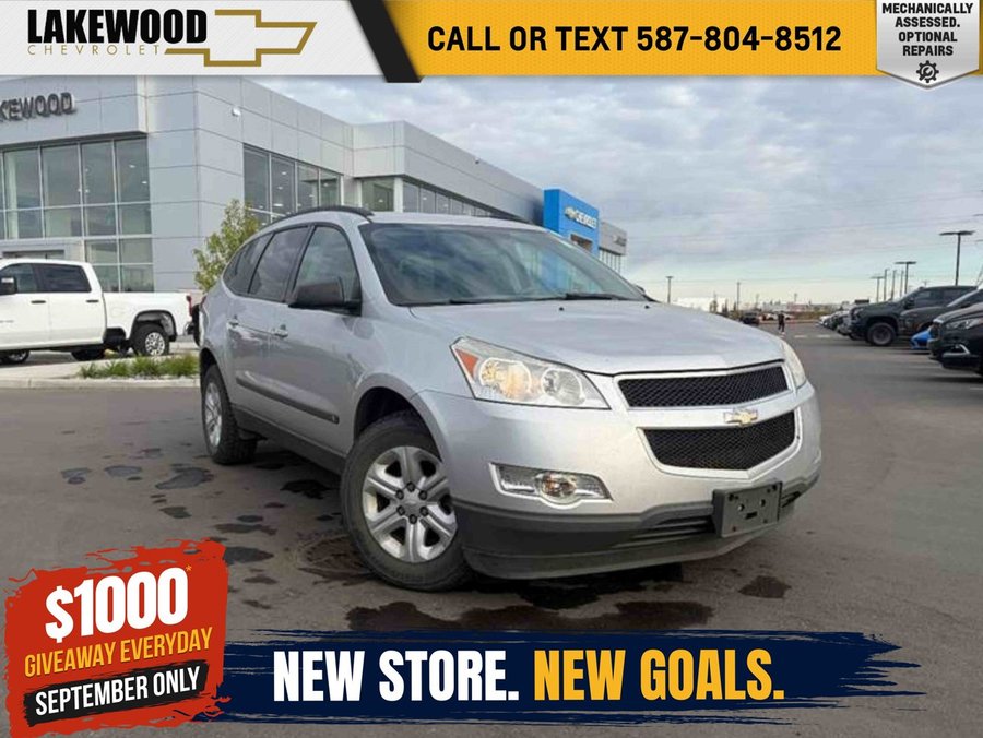 2010 Chevrolet Traverse LS FWD 3.6L 8 Passenger | Remote Start Grey