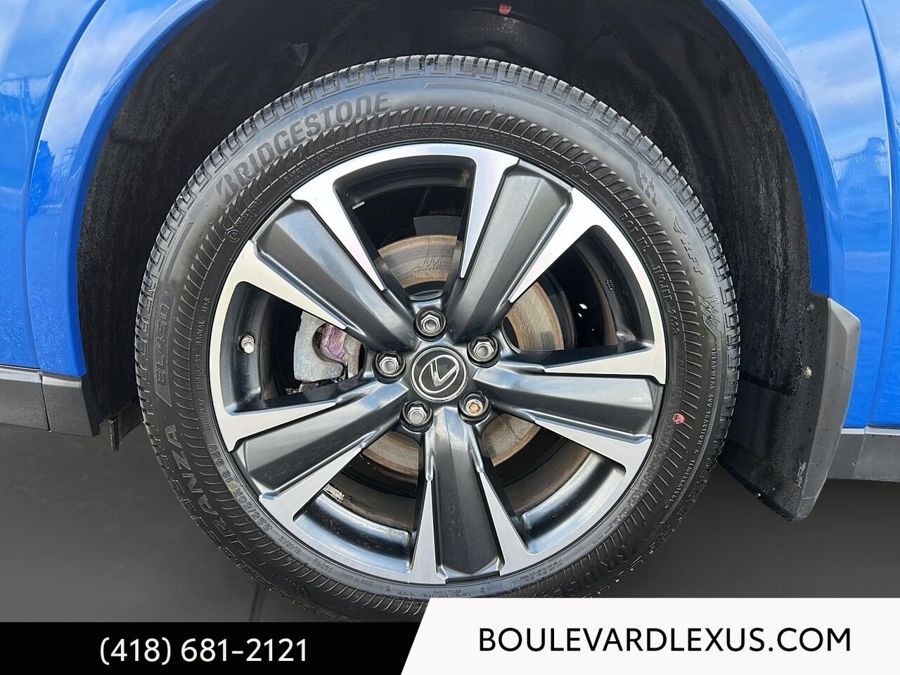 Lexus UX 19982A | UX 250h CVT 2024 Bleu Québec - photo #6