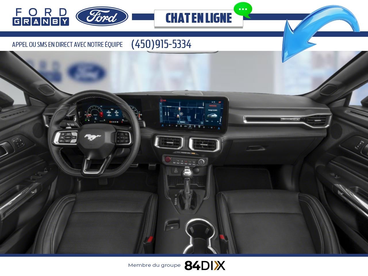 Ford Mustang 2024 Noir ombre Granby - photo #6