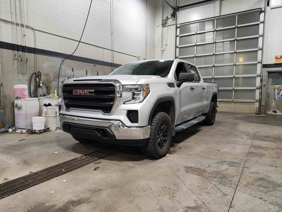 2021 GMC Sierra 1500 WT 1SA 5.3L X31 6'6 Box | Aftermarket Leveling Kit Grey