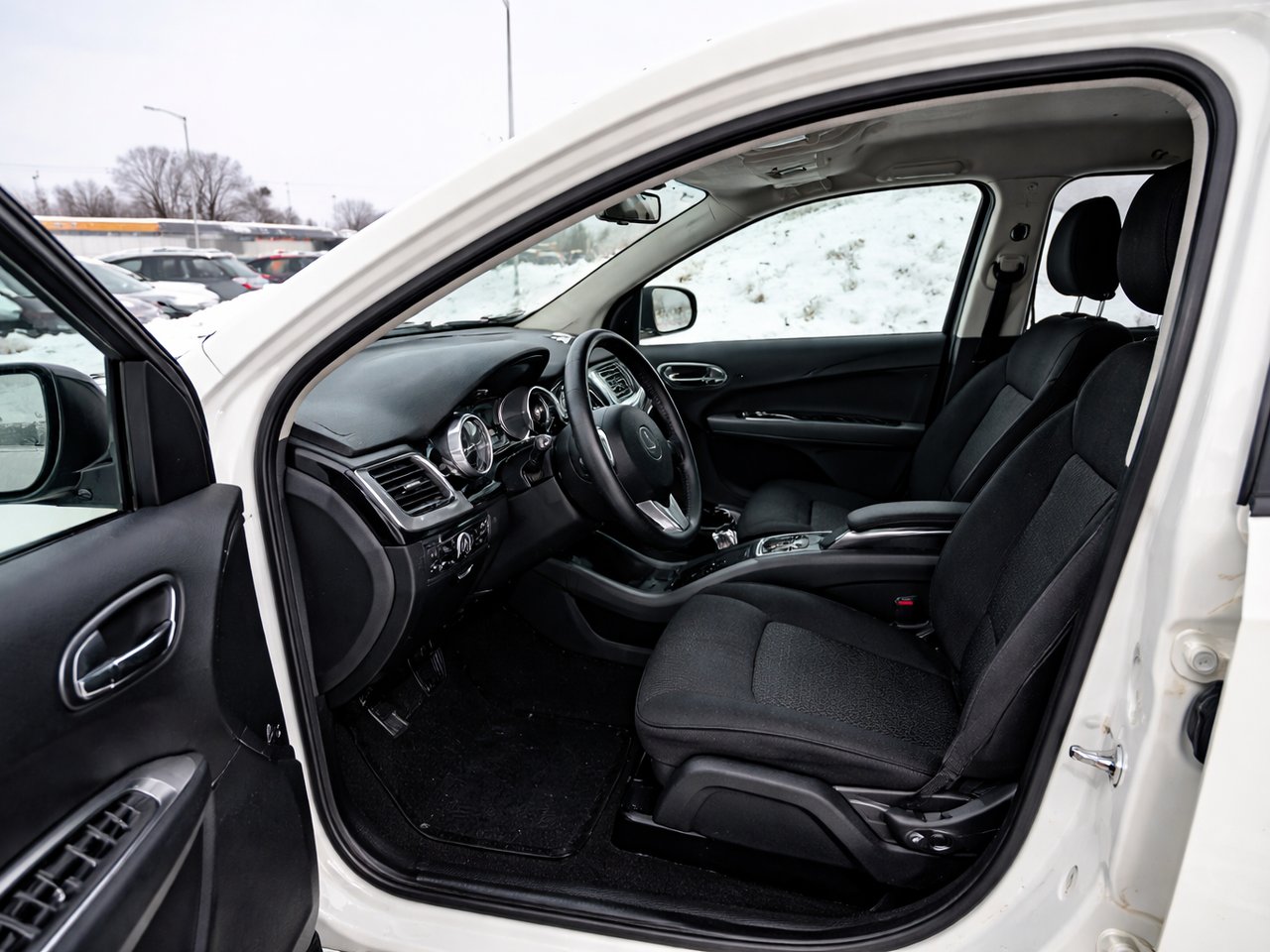 Dodge Journey 2014 Blanc Longueuil, - photo #6