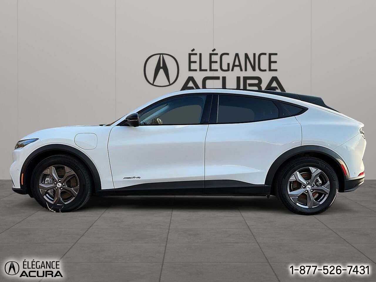 2023 Ford Mustang Mach-E Sélect TI | A8937 White Granby - photo #7