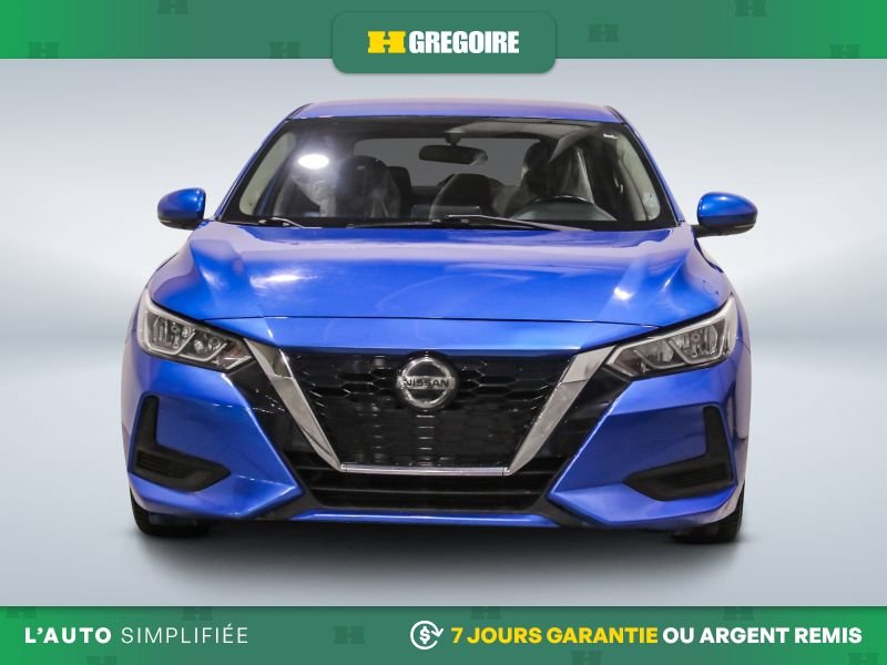 Nissan Sentra SV AUTO AC GR ELECT MAGS CAM RECUL BLEUTOOTH 2020 Bleu