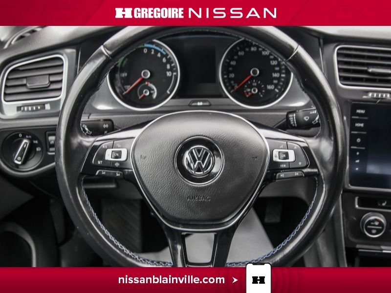 2019 Volkswagen e-Golf Silver Blainville - photo #13