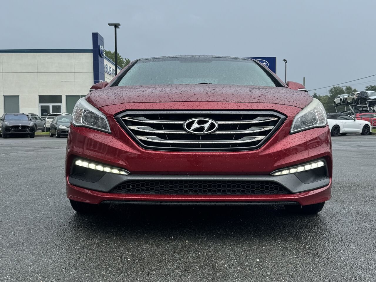 2015 Hyundai Sonata Sport Red Granby - photo #9
